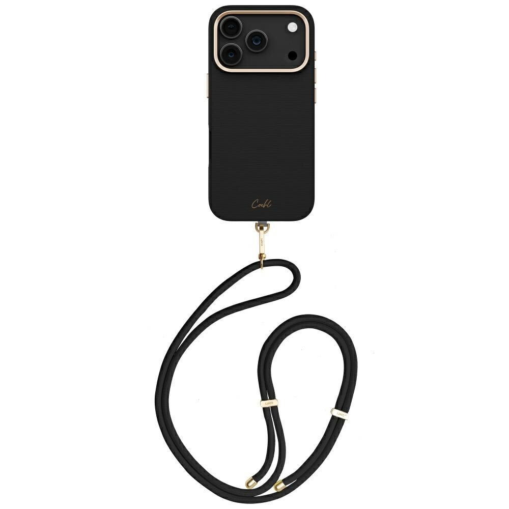 Uniq Coehl Mirelle magnetisk opladningsetui til iPhone 17 Pro – sort