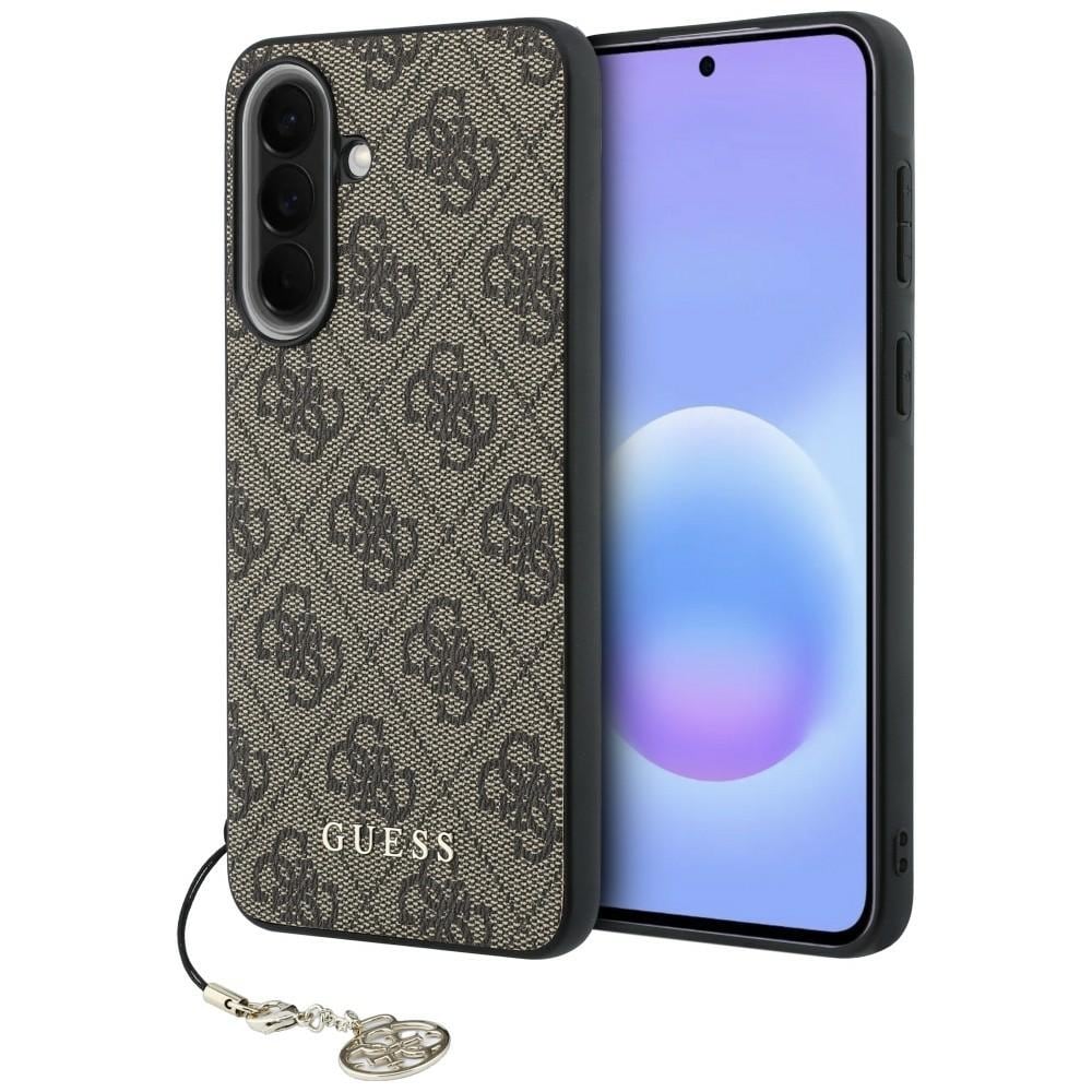 Guess 4G Charm-etui til Samsung Galaxy A57 5G – Brun