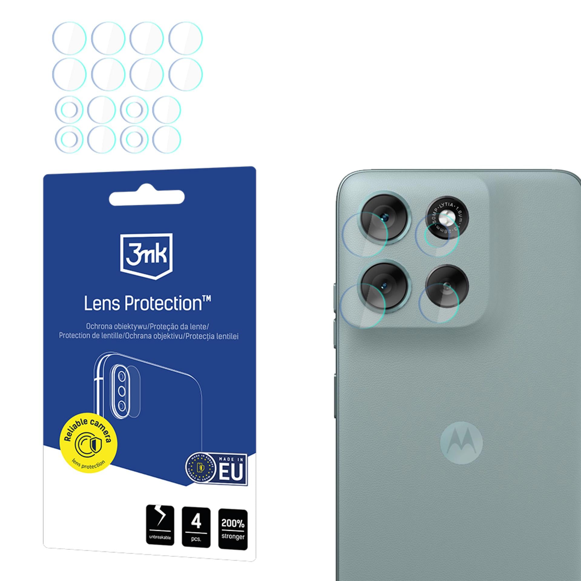 3mk Hybridglas til beskyttelse af kameraobjektivet på Motorola Moto G56