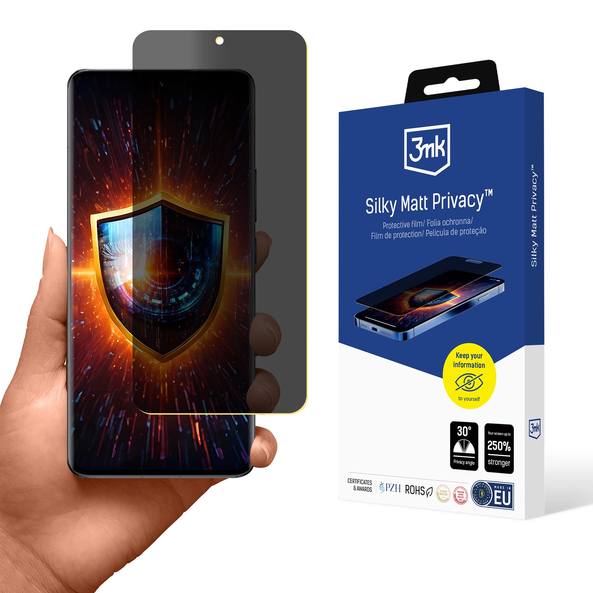 Privatlivsskærmbeskyttelse 3mk Silky Matt Privacy til Xiaomi 13 Pro