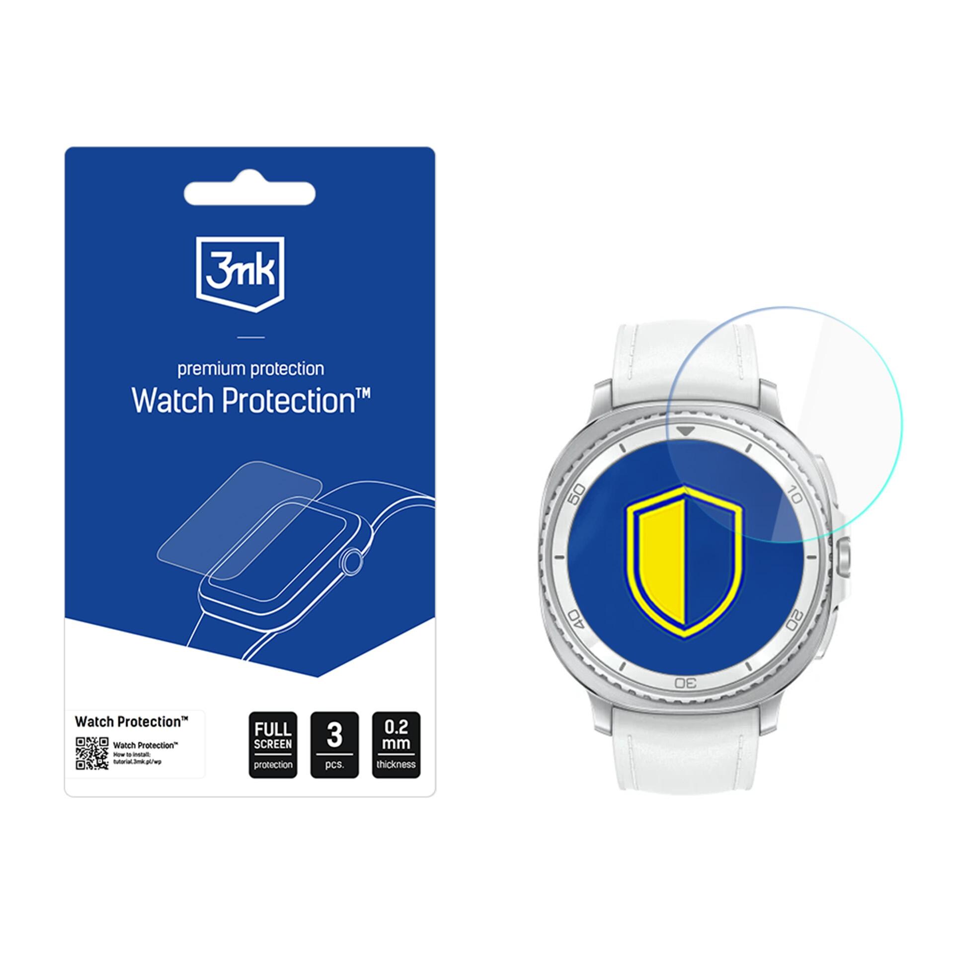 3mk Watch Protection FlexibleGlass-hybridglas til Samsung Galaxy Watch 8 Classic