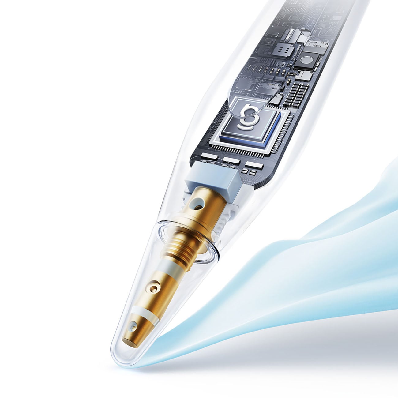 Baseus Smooth Writing PS3 Air Bluetooth-aktiv stylus til iPad – hvid