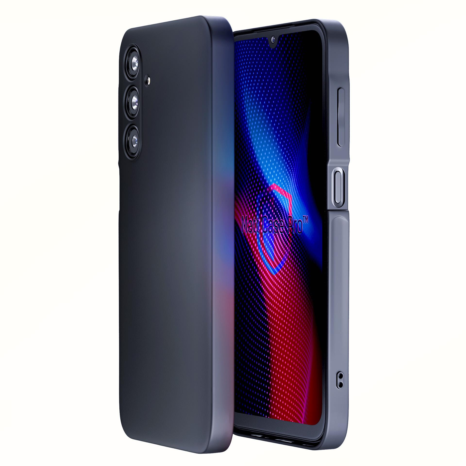 3mk Matt Case Pro til Samsung Galaxy A25 5G – Mat sort