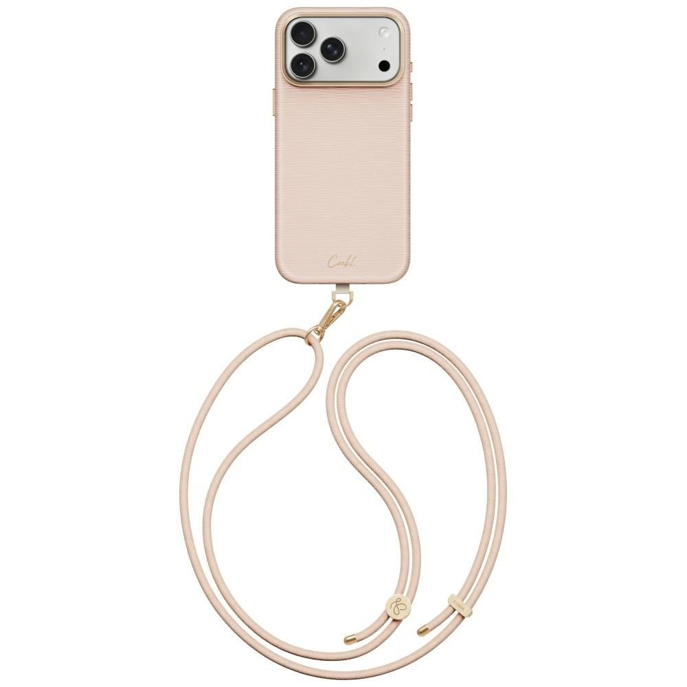 Uniq Coehl Mirelle magnetisk opladningsetui til iPhone 18 Pro Max / 17 Pro Max – lyserød