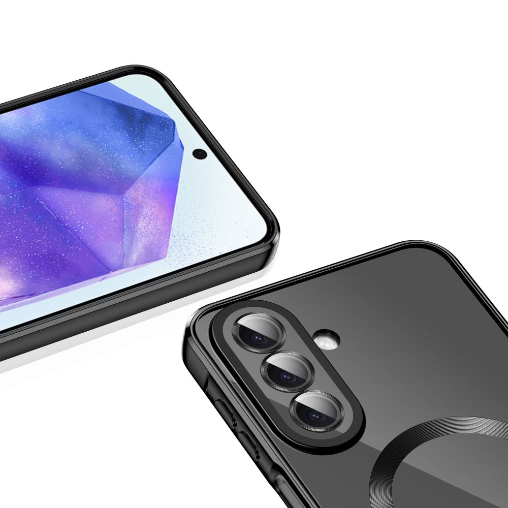 Tech-Protect MagFlex MagSafe-etui til Samsung Galaxy A27 5G – Klar sort