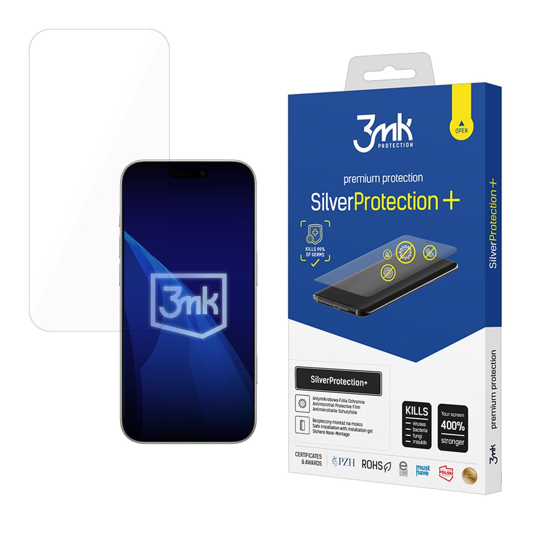 3mk SilverProtection+ beskyttelsesfilm til iPhone 17