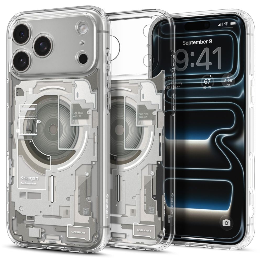 Spigen Ultra Hybrid MagSafe Zero One-etui til iPhone 18 Pro Max / 17 Pro Max – Titanium
