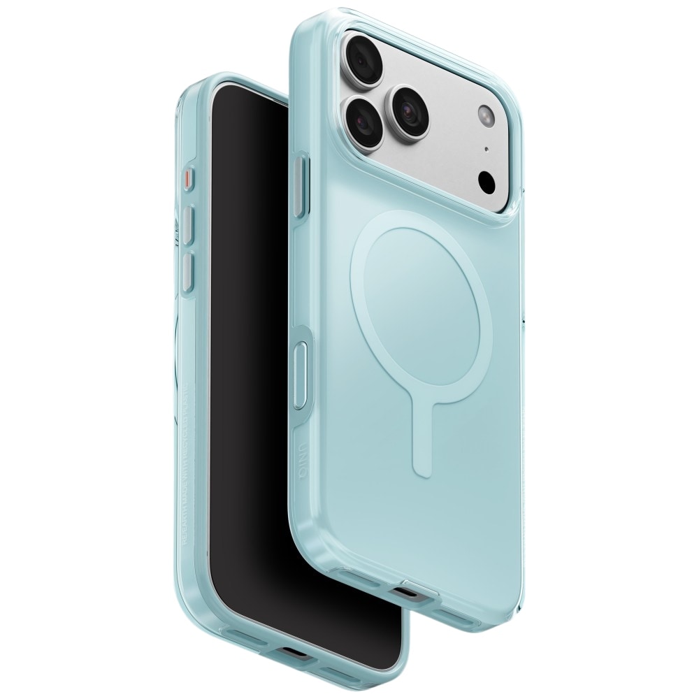 Uniq Clario Magclick øko-opladningsetui til iPhone 18 Pro Max / 17 Pro Max – mint