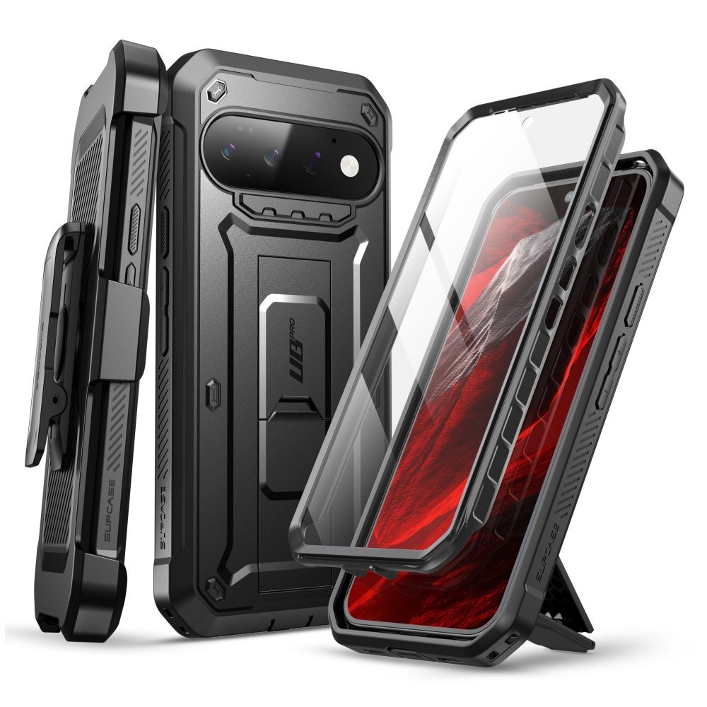 Supcase Unicorn Beetle Pro-etui til Google Pixel 11 Pro – Sort
