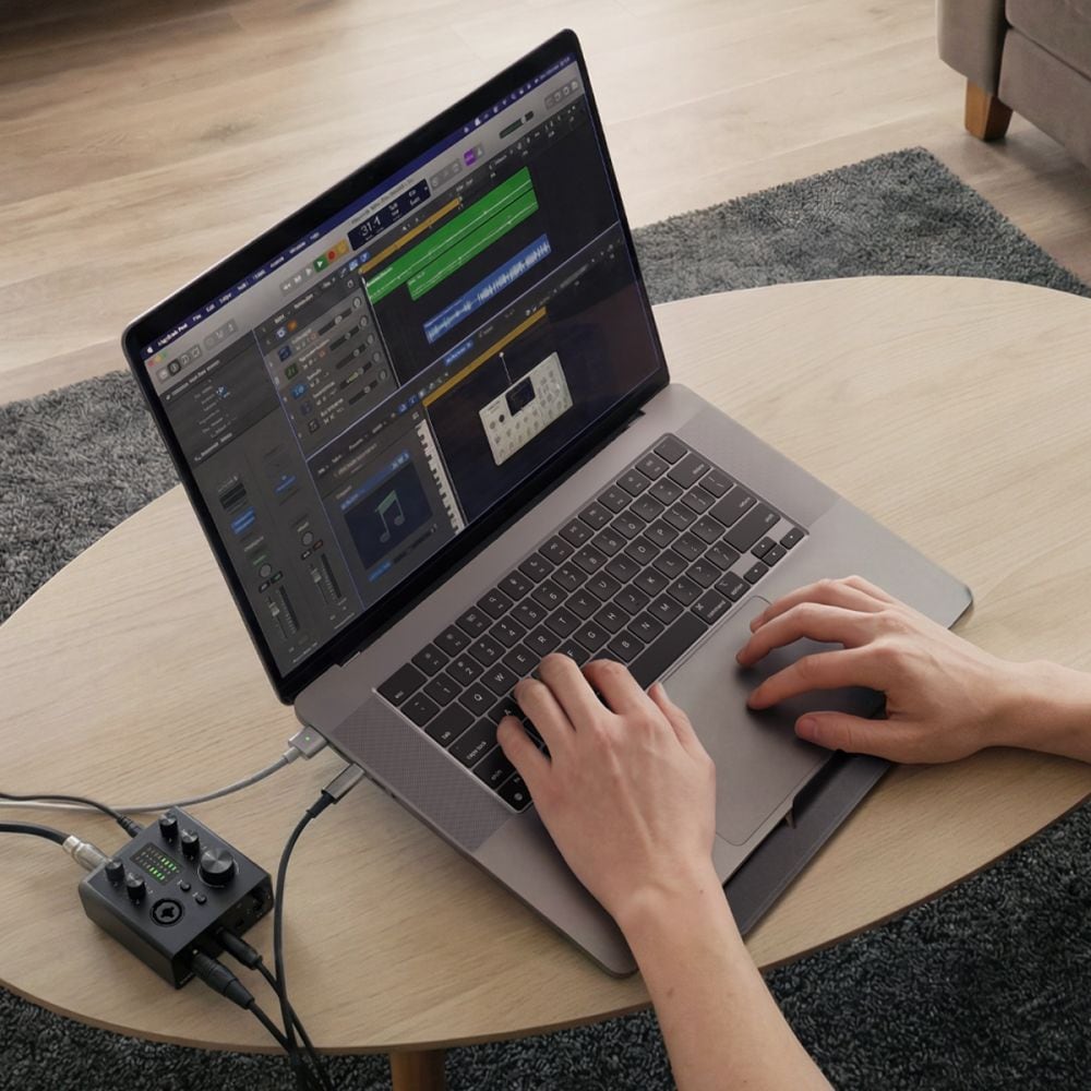 Spigen SlimFold LD201-S8 bærbarstativ – grå