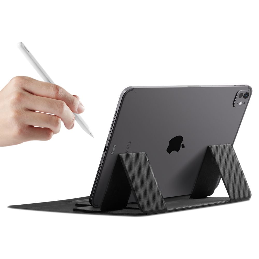 Spigen SlimFold LD201-S8 bærbarstativ – grå