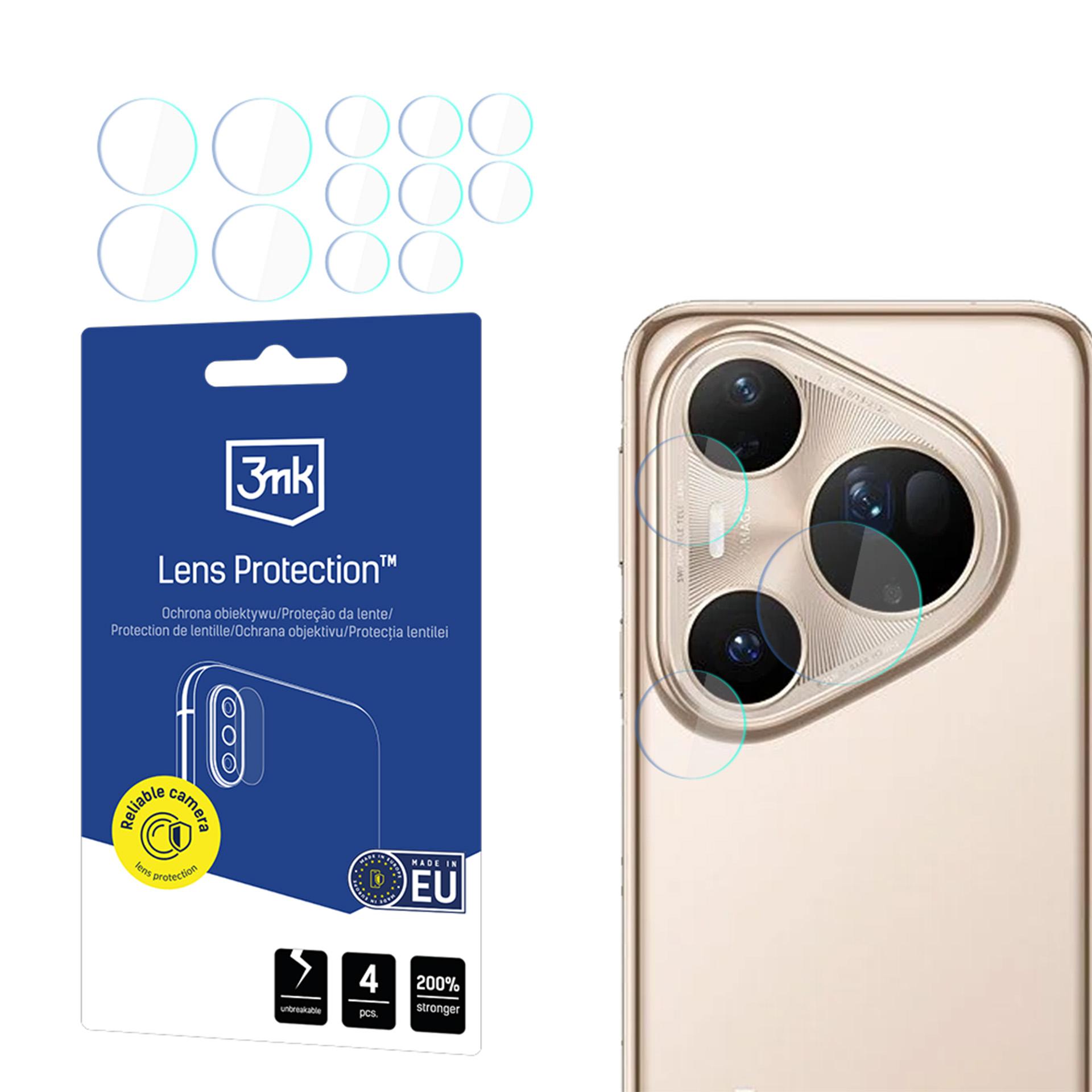 3mk Hybridglas til beskyttelse af kameraobjektivet på Huawei Pura 80 Ultra