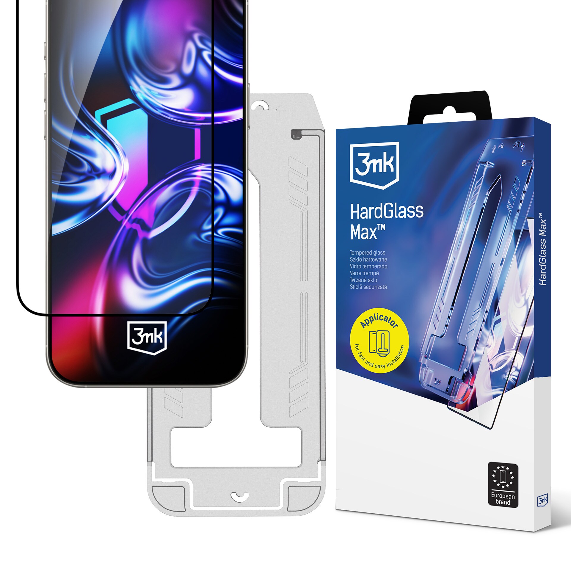 3mk Hardglass Max hærdet glas til Samsung Galaxy S25 Edge