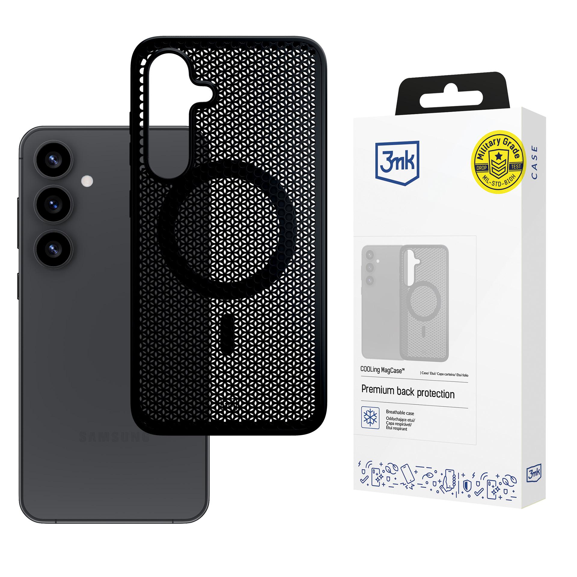 3mk COOLing MagCase til Samsung Galaxy S25+ – sort