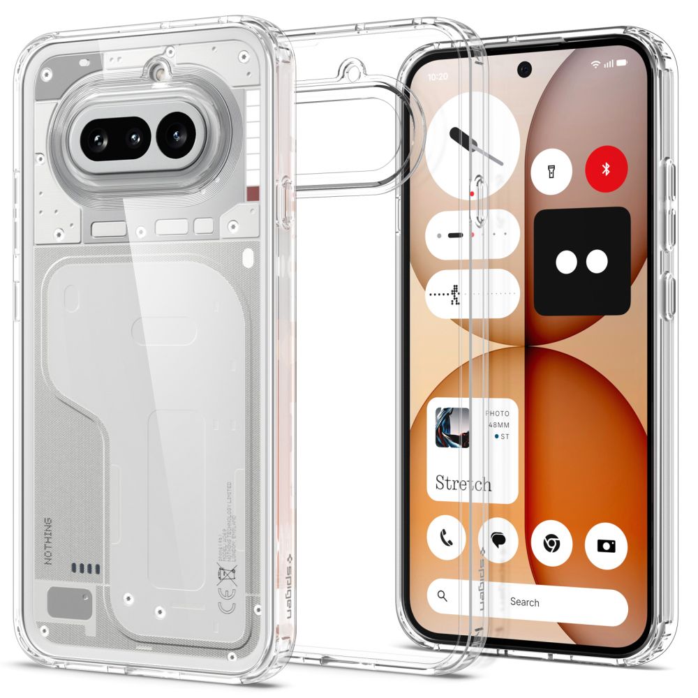 Spigen Ultra Hybrid-etui til Nothing Phone 4A – gennemsigtigt
