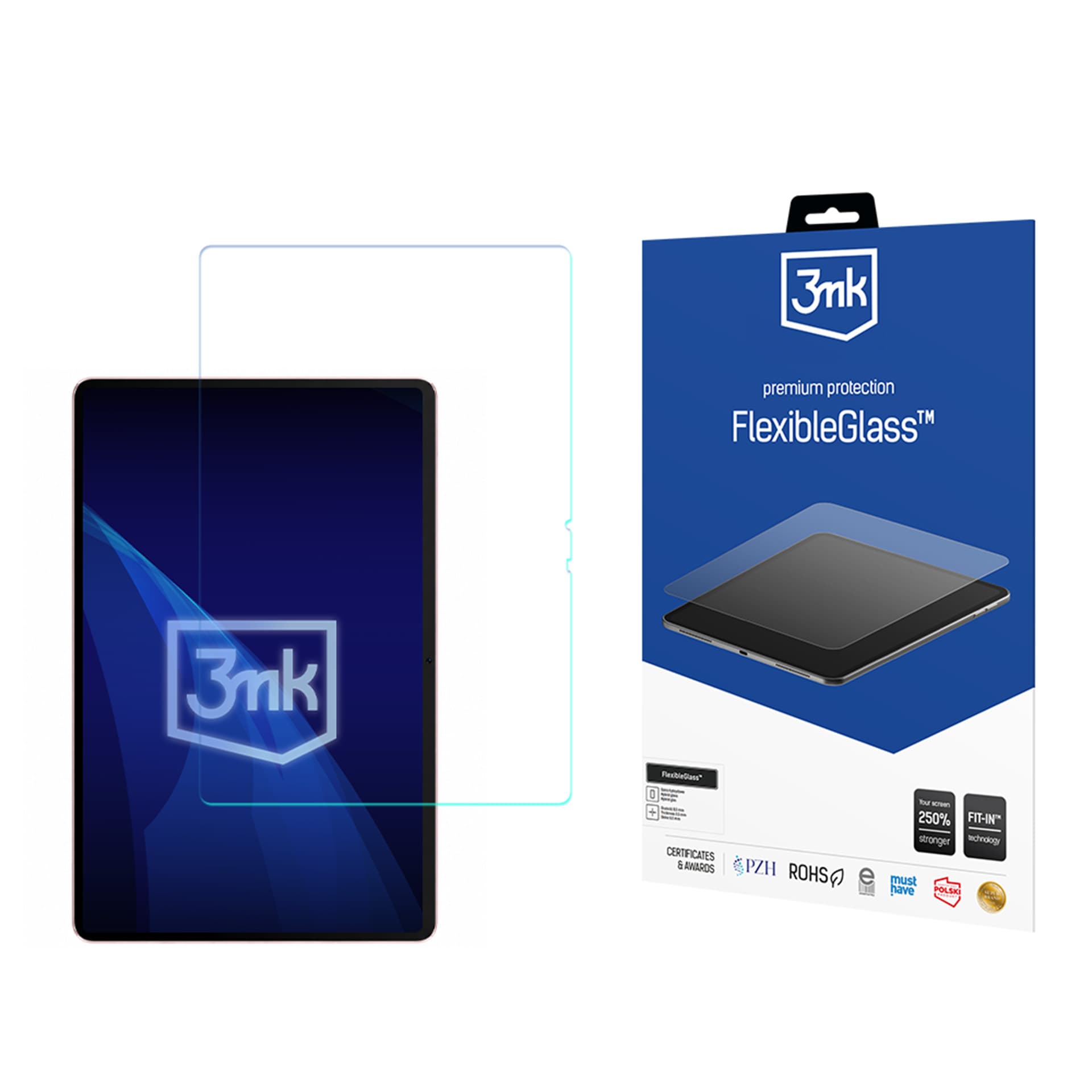 Hybridglas op til 11" 3mk FlexibleGlass til Huawei MatePad Air 12 (2026)