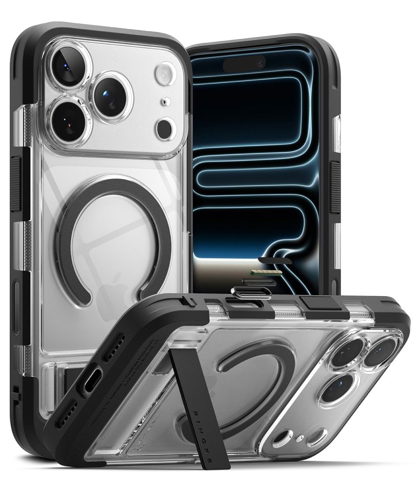 Ringke UX magnetisk etui til iPhone 18 Pro / 17 Pro – gennemsigtigt