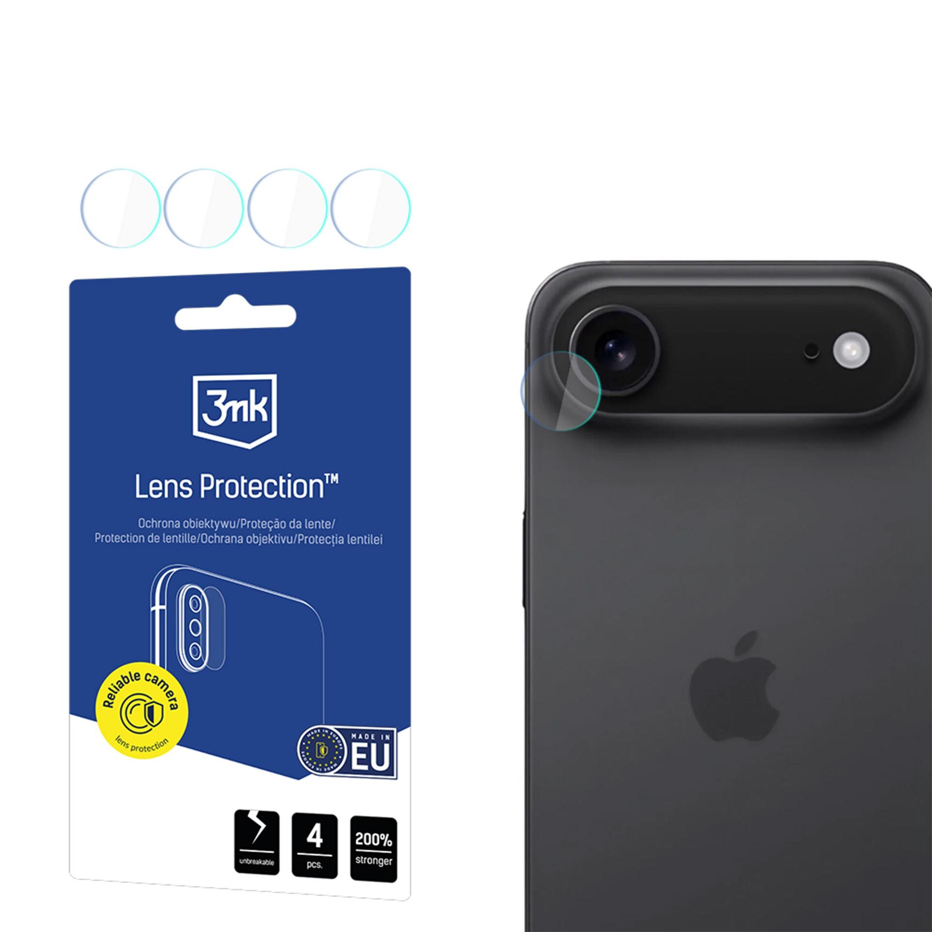 3mk Objektivbeskyttelse – Kameraobjektivglas til Apple iPhone 17 Air