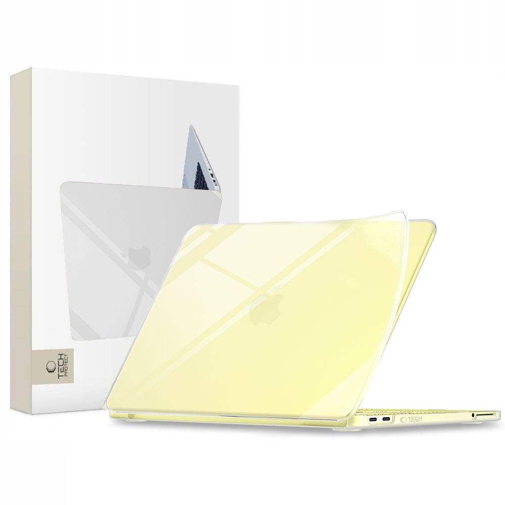 Tech-Protect Softshell-etui til MacBook Neo 13" 2026 – gennemsigtigt