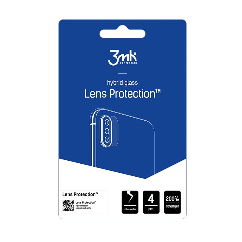 3mk Lens Protection™ hybridkamera-glas til Redmi Note 13 Pro 4G