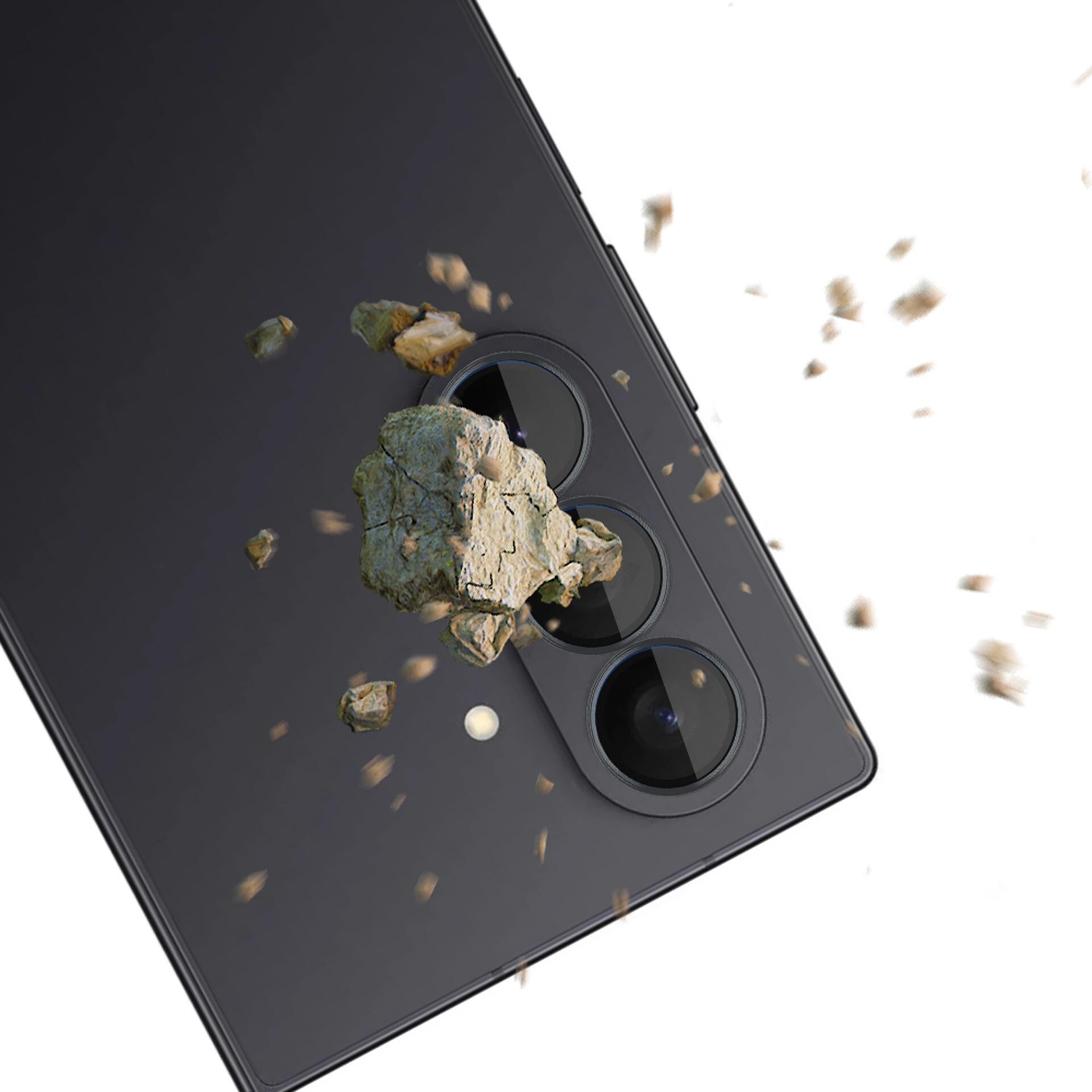 3mk Lens Protection Pro kameralinsglas til Samsung Galaxy Z Fold 7 – Sort