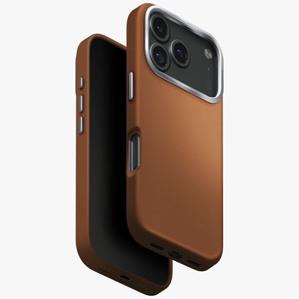 Uniq Lyden Magclick-opladningsetui til iPhone 17 Pro – Brun