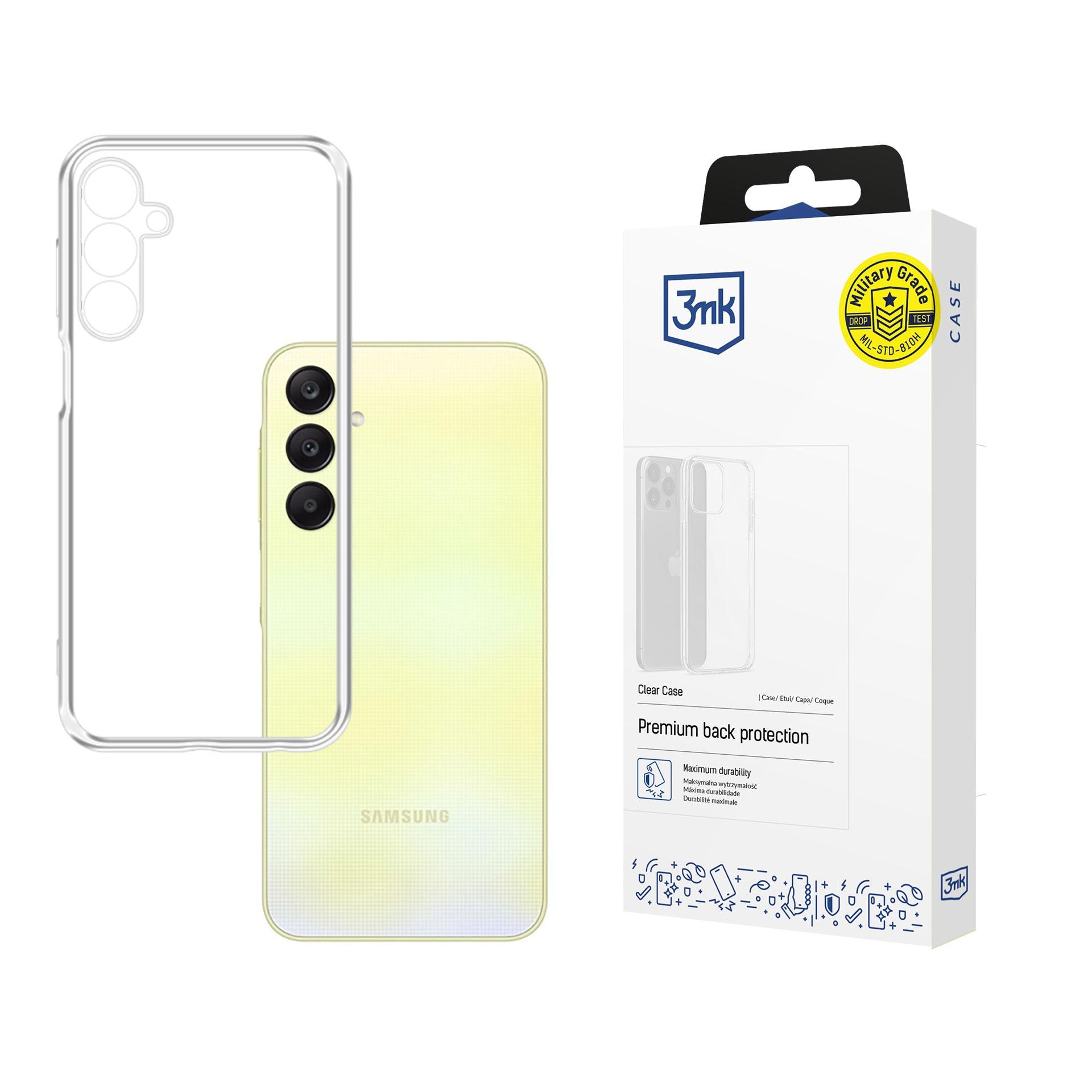 3mk gennemsigtigt cover til Samsung Galaxy A25 5G – gennemsigtigt