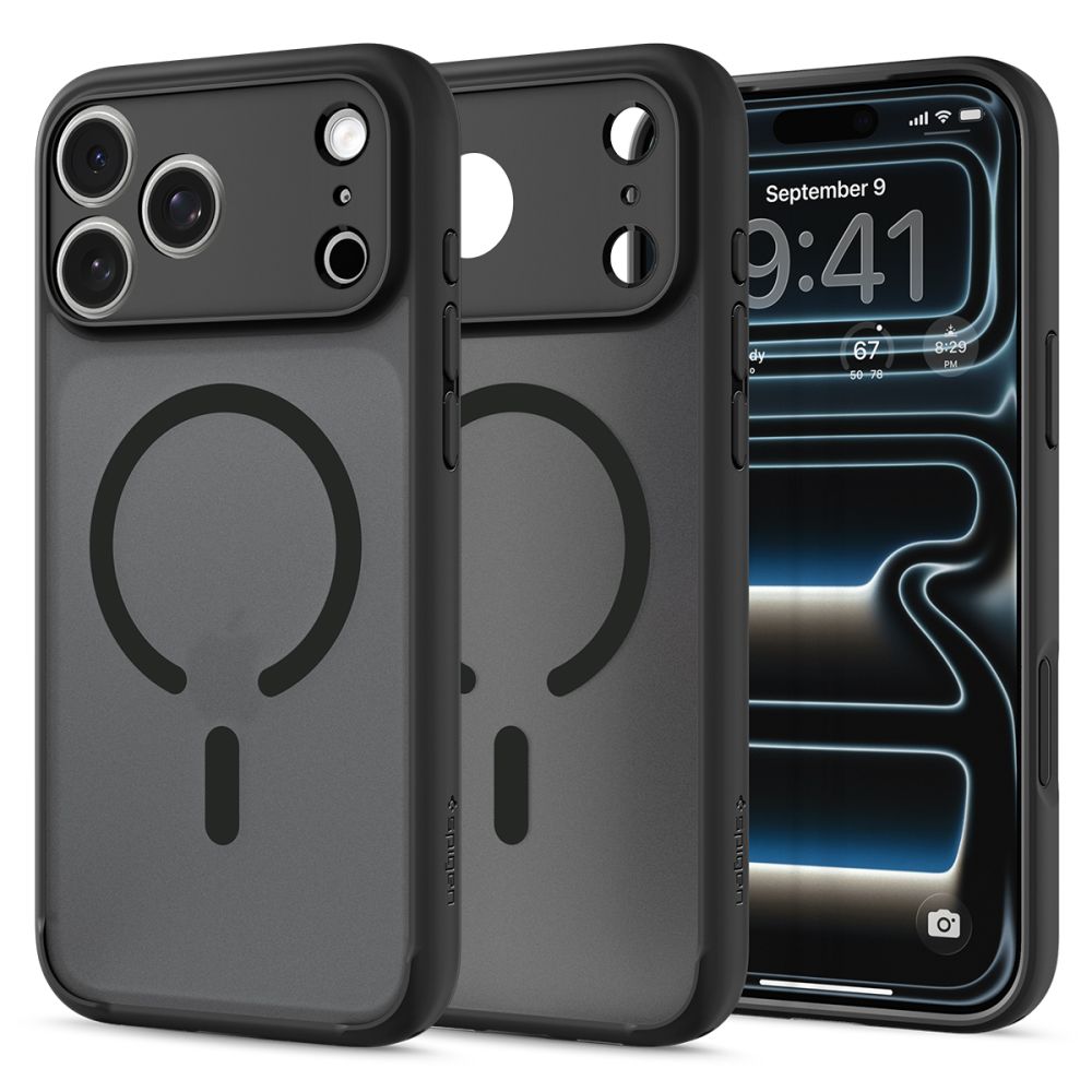 Spigen Ultra Hybrid MagSafe-etui til iPhone 18 Pro Max / 17 Pro Max – frostsort