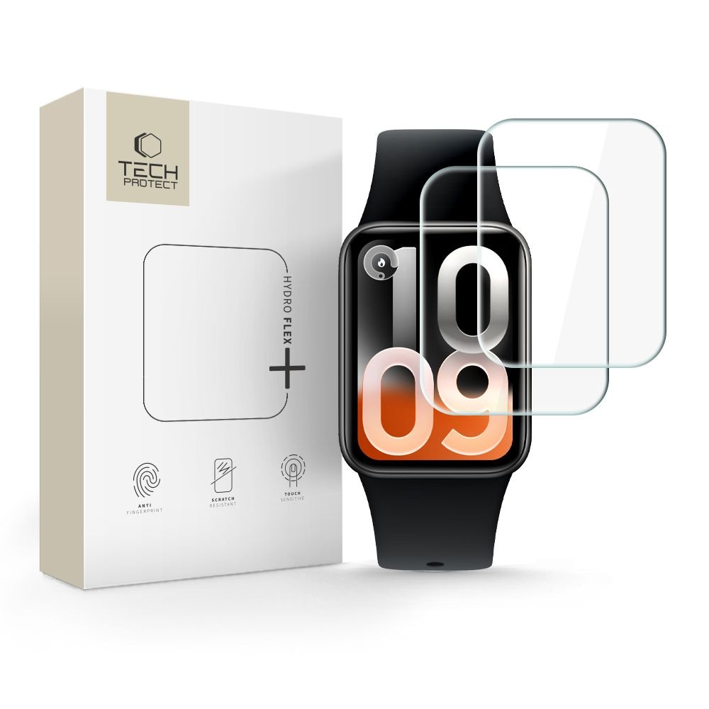 Tech-Protect Hydro flex+ 2-pak hydrogel-film til Xiaomi Smart Band 10 Pro