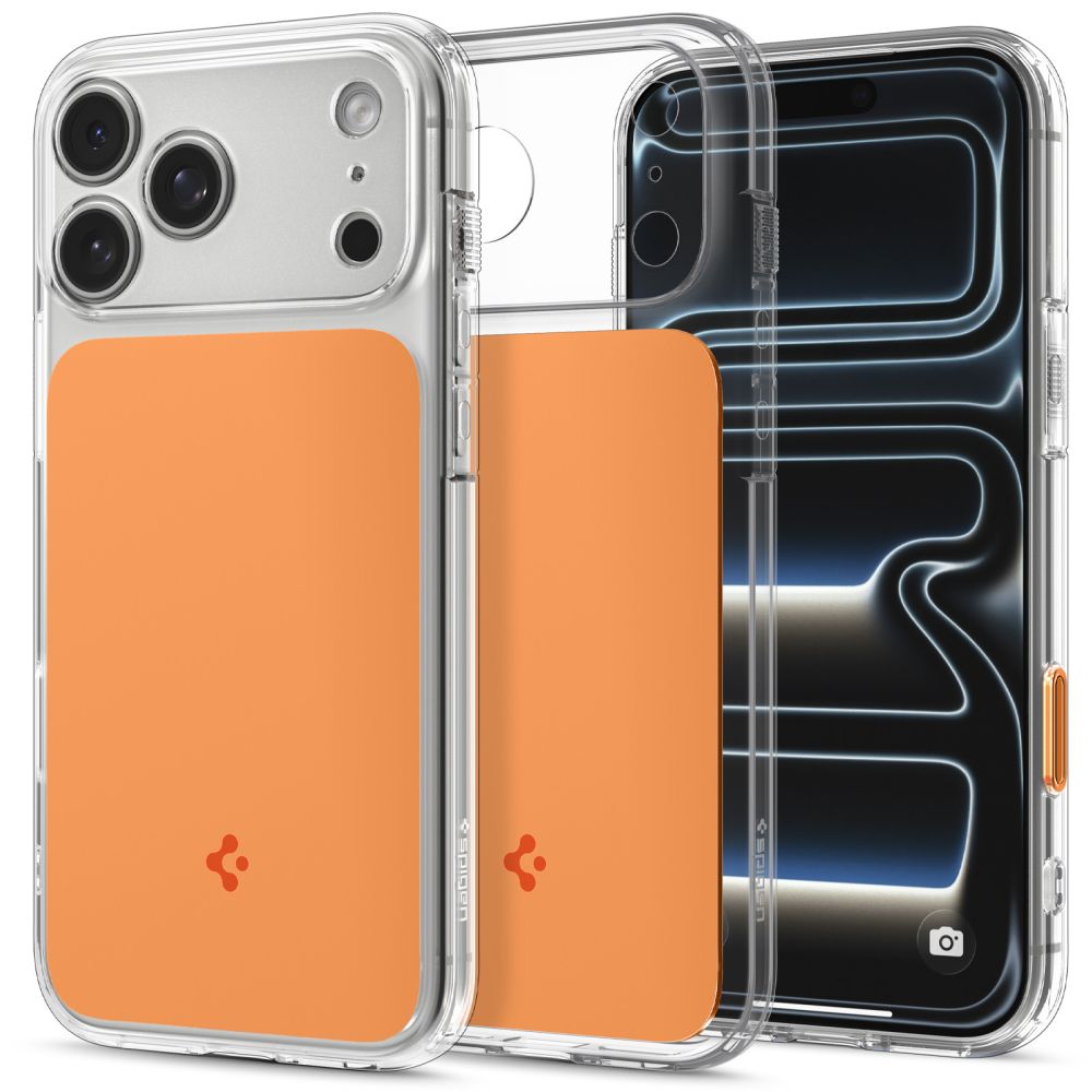 Spigen Ultra Hybrid MagSafe-etui til iPhone 18 Pro / 17 Pro – Orange