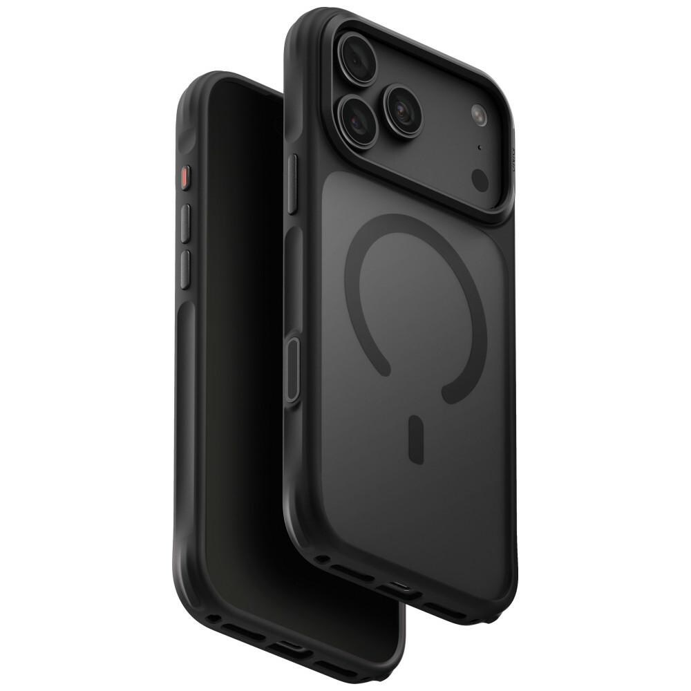 Uniq Veren Magclick-opladningsetui til iPhone 18 Pro Max / 17 Pro Max – Sort