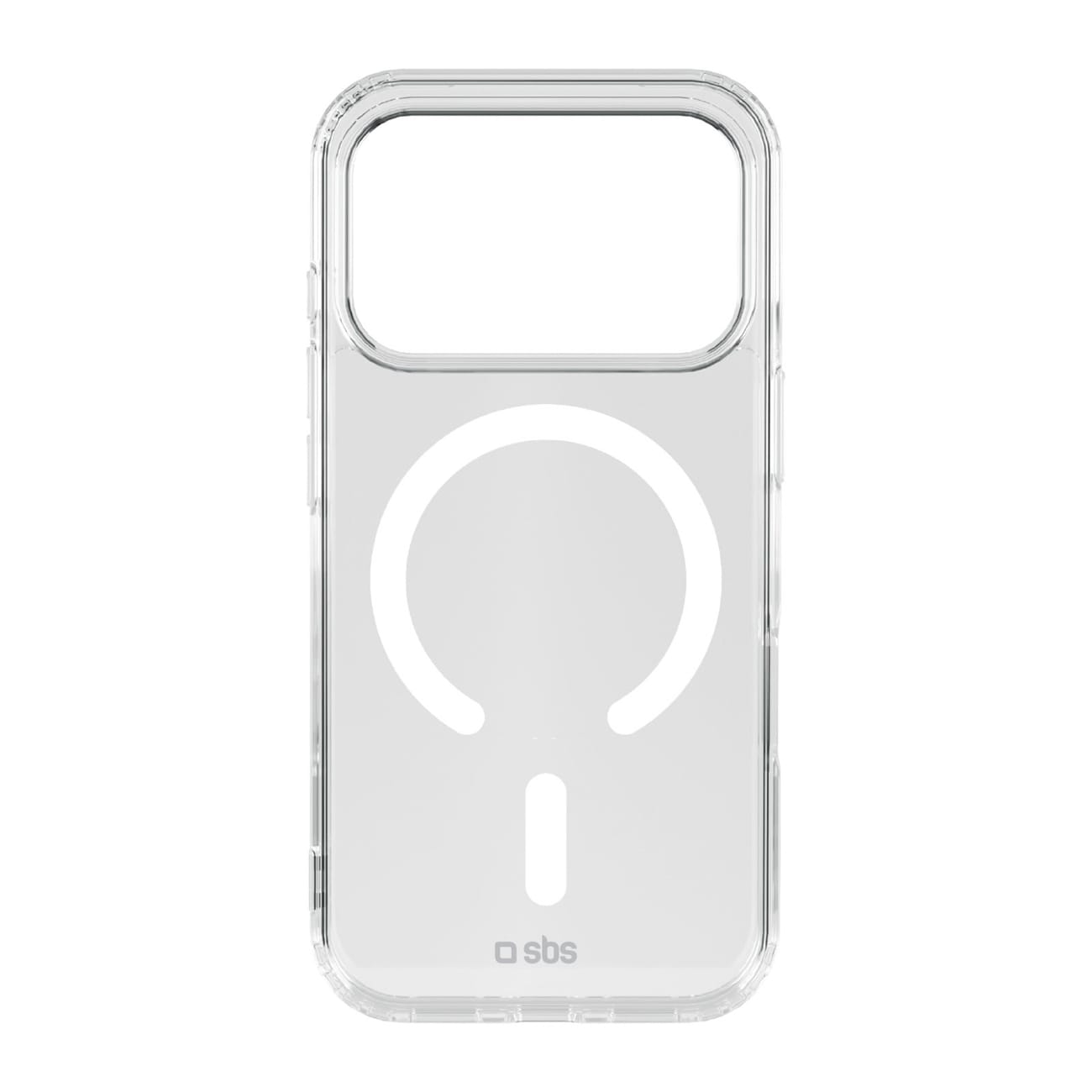 SBS D3O Active-etui til iPhone 18 Pro Max / 17 Pro Max – kompatibelt med MagSafe – gennemsigtigt