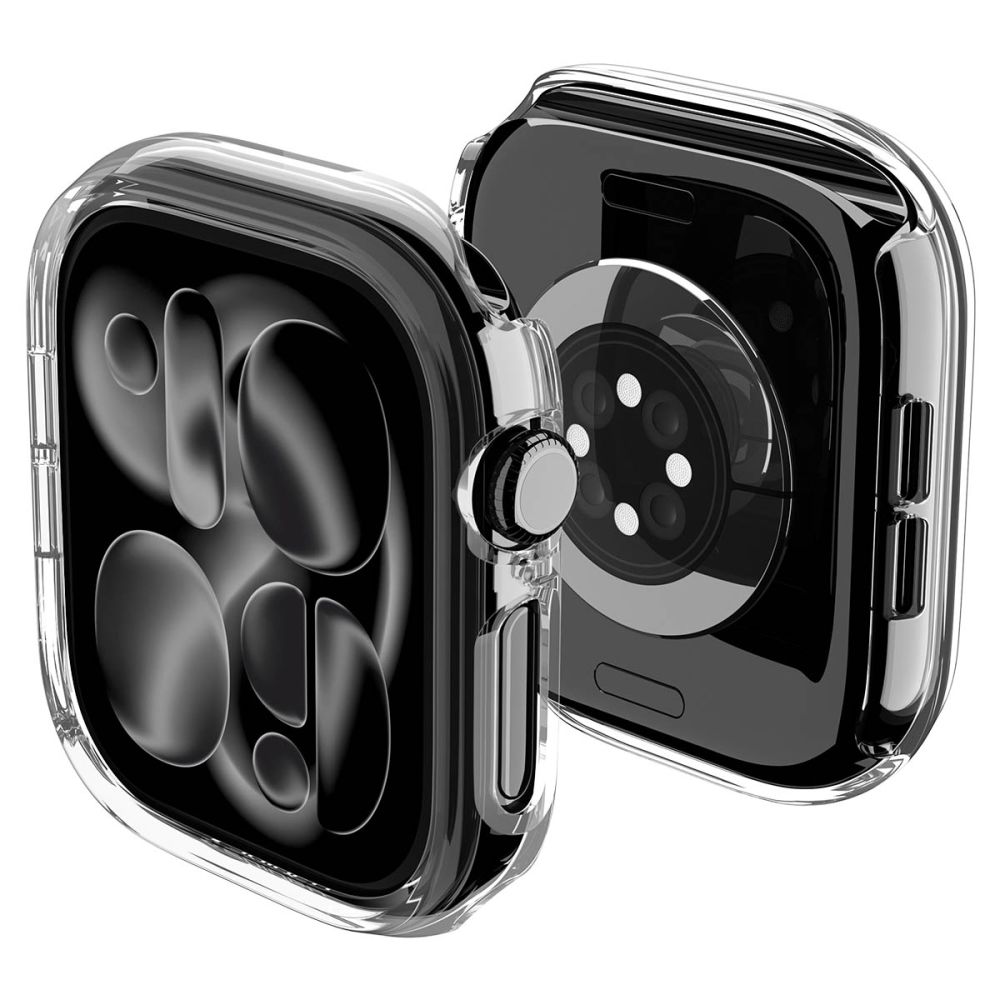 Spigen Thin Fit-etui til Apple Watch 46 mm – gennemsigtigt
