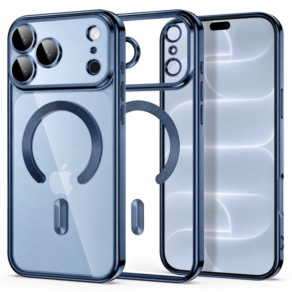 Tech-Protect MagFlex MagSafe-etui til iPhone 18 Pro / 17 Pro – lyseblå