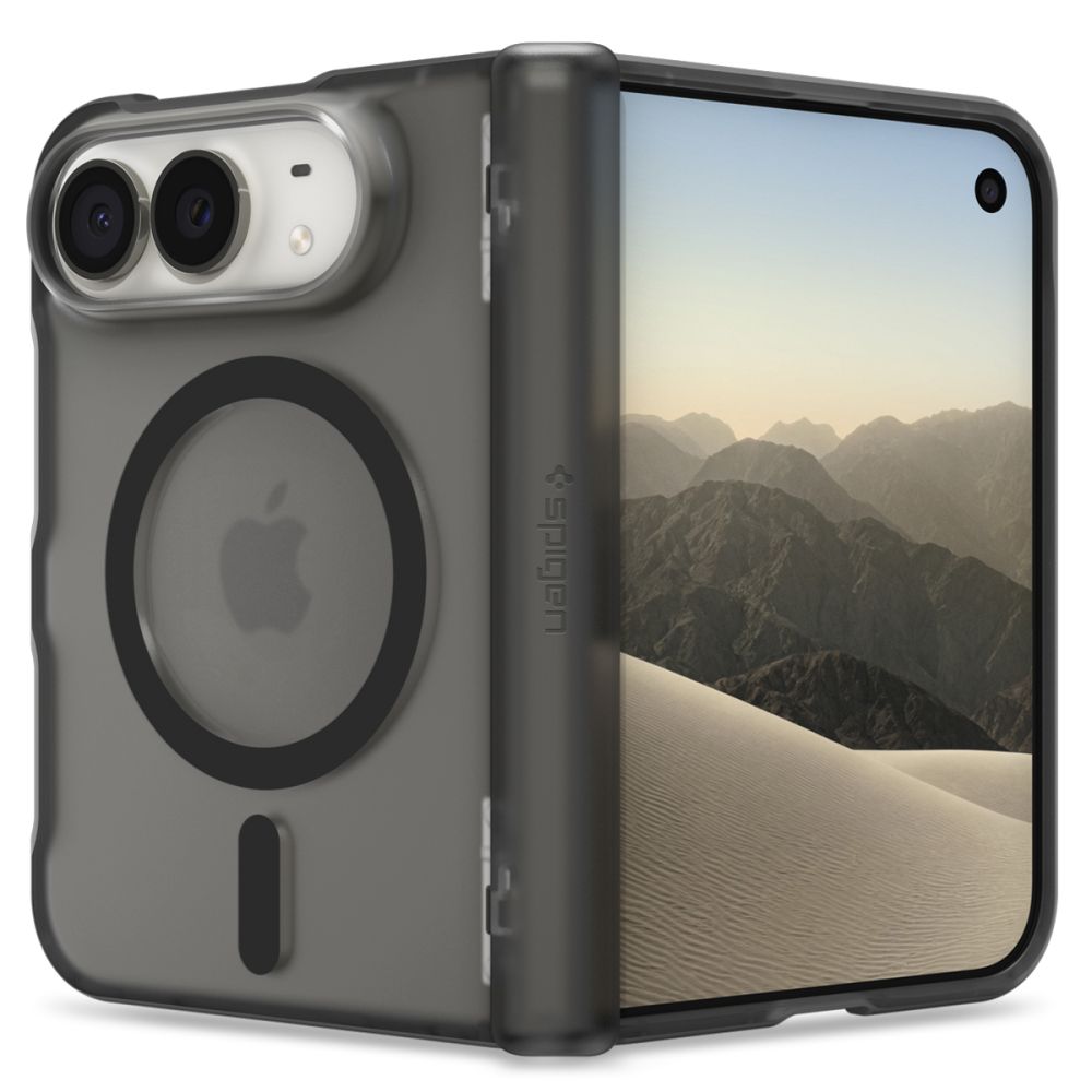 Spigen Ultra Hybrid Pro MagSafe-etui til iPhone Duo – Sort