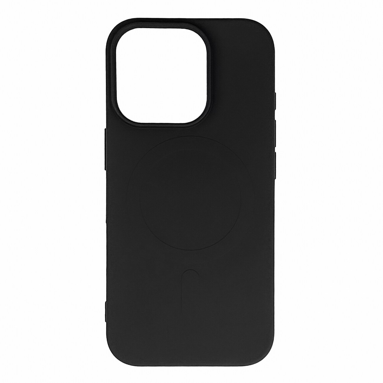 MagSafe-etui i flydende silikone til iPhone 16 Pro Max – sort