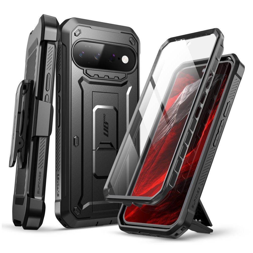 Supcase Unicorn Beetle Pro-etui til Google Pixel 11 Pro XL – Sort