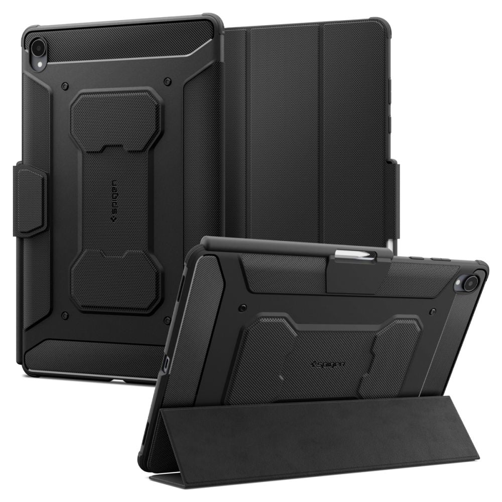 Spigen Rugged Armor Pro-etui til Samsung Galaxy Tab S12+ 12,6" – mat sort