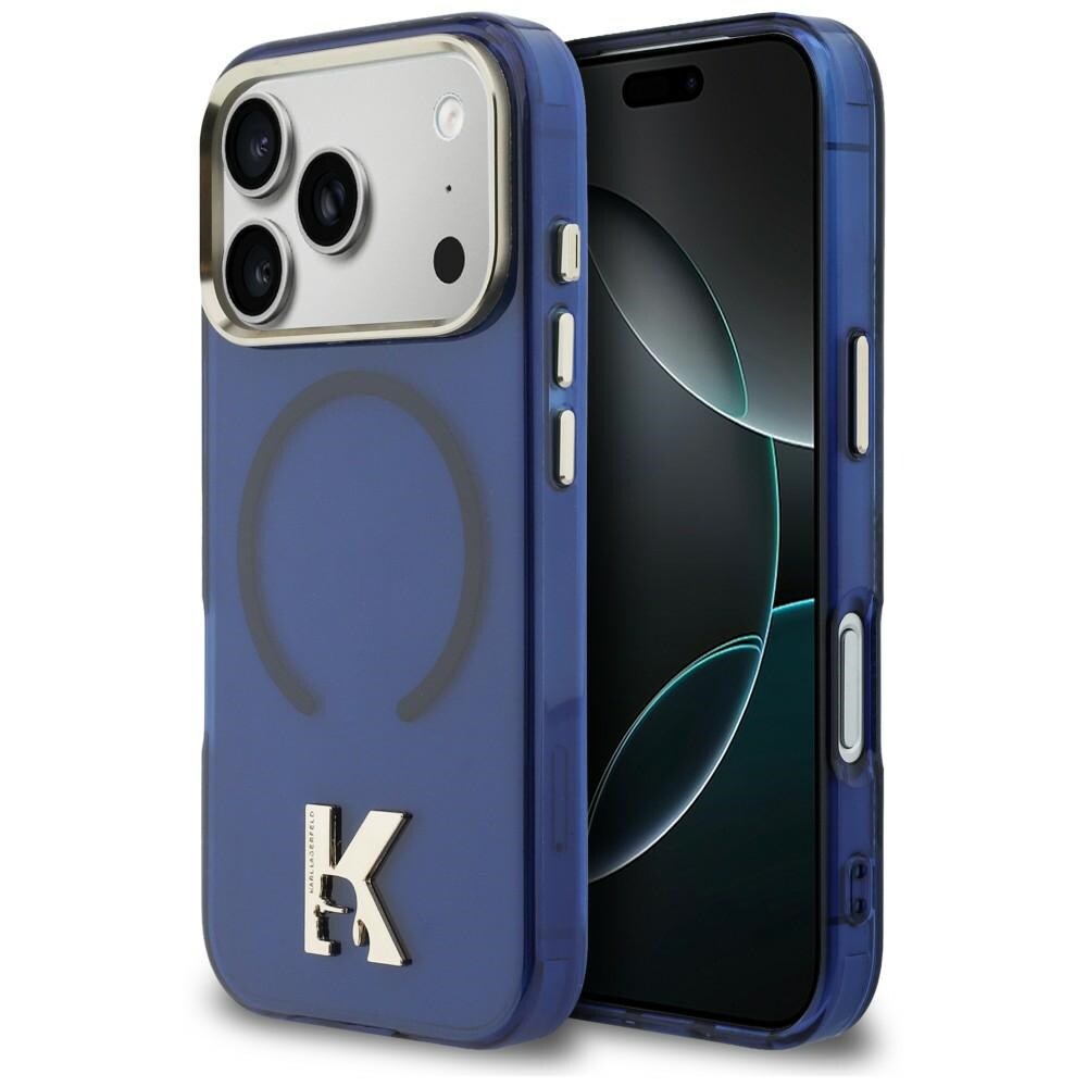 Karl Lagerfeld IML K Head Case til iPhone 18 Pro / 17 Pro – Blå