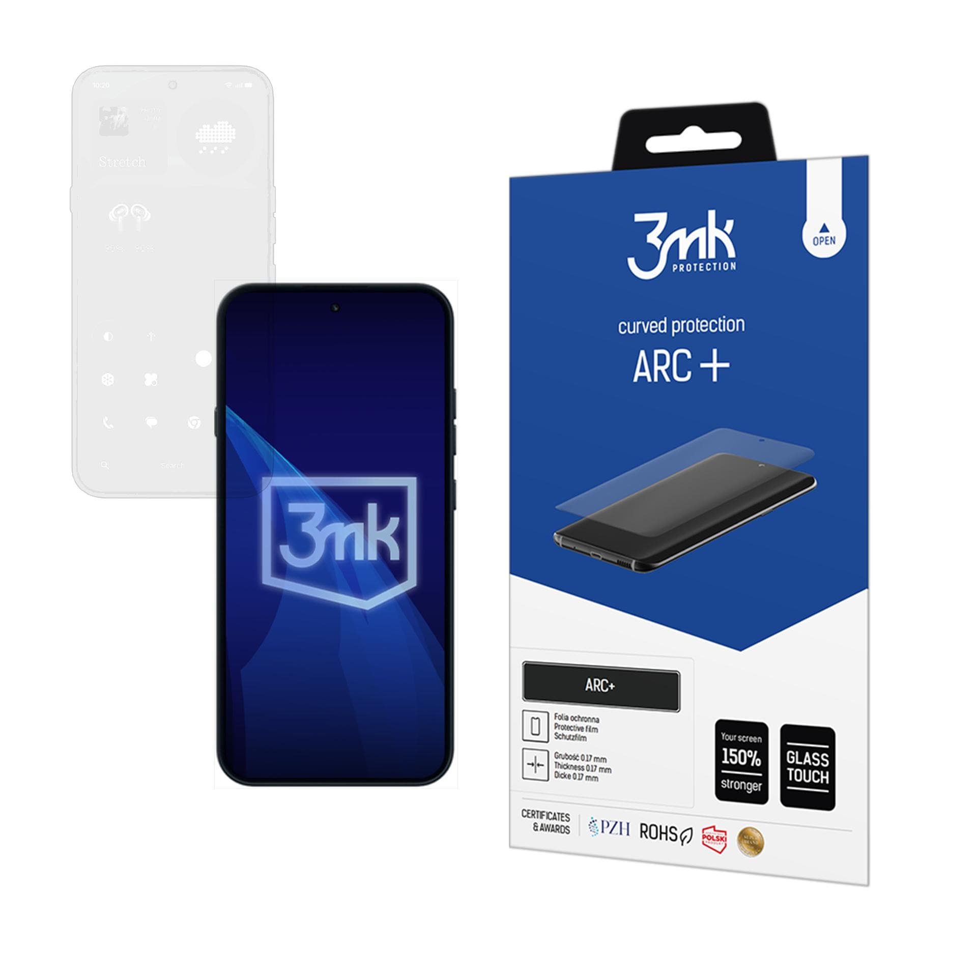 3mk ARC+ beskyttelsesfolie til Nothing Phone 4A Pro