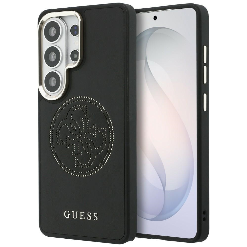 Guess MagSafe-etui med perforeret logo til Samsung Galaxy S26 Ultra – sort