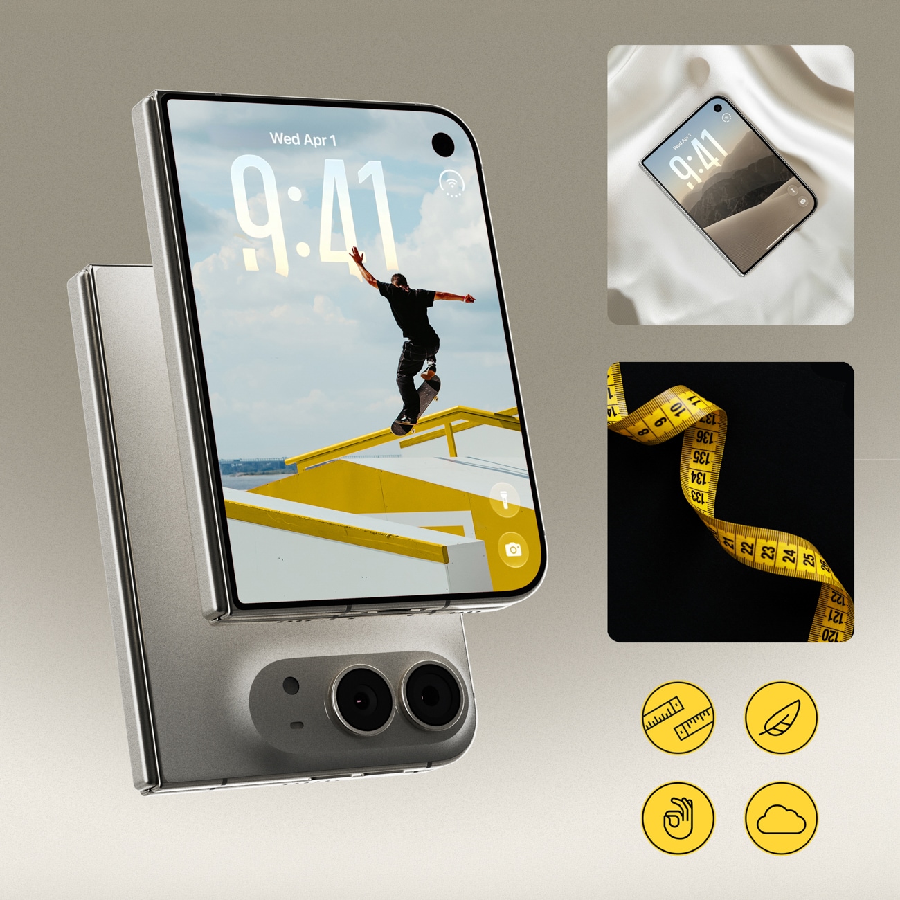 Wozinsky EasyFit klart hærdet glas til iPhone Duo – 2 stk.