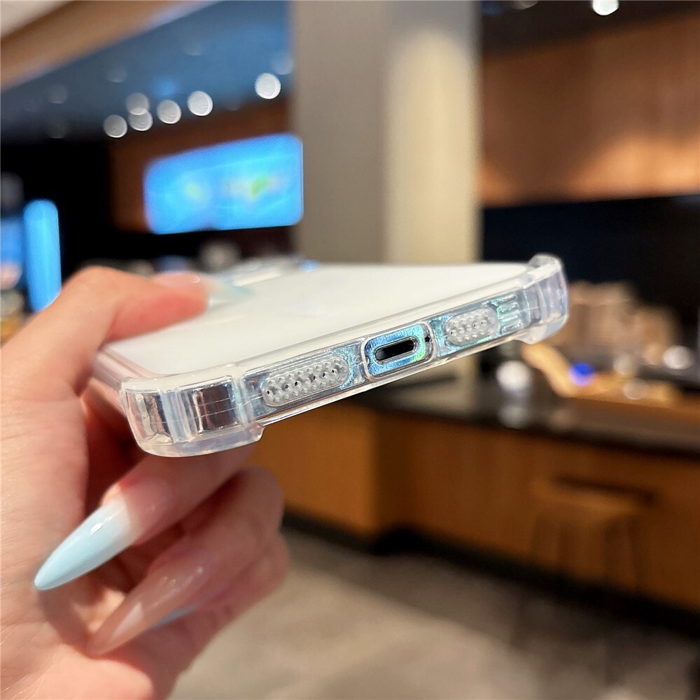 iPhone 18 Pro Max / 17 Pro Max magnetisk TPU-etui med aftageligt kameradæksel – gennemsigtigt