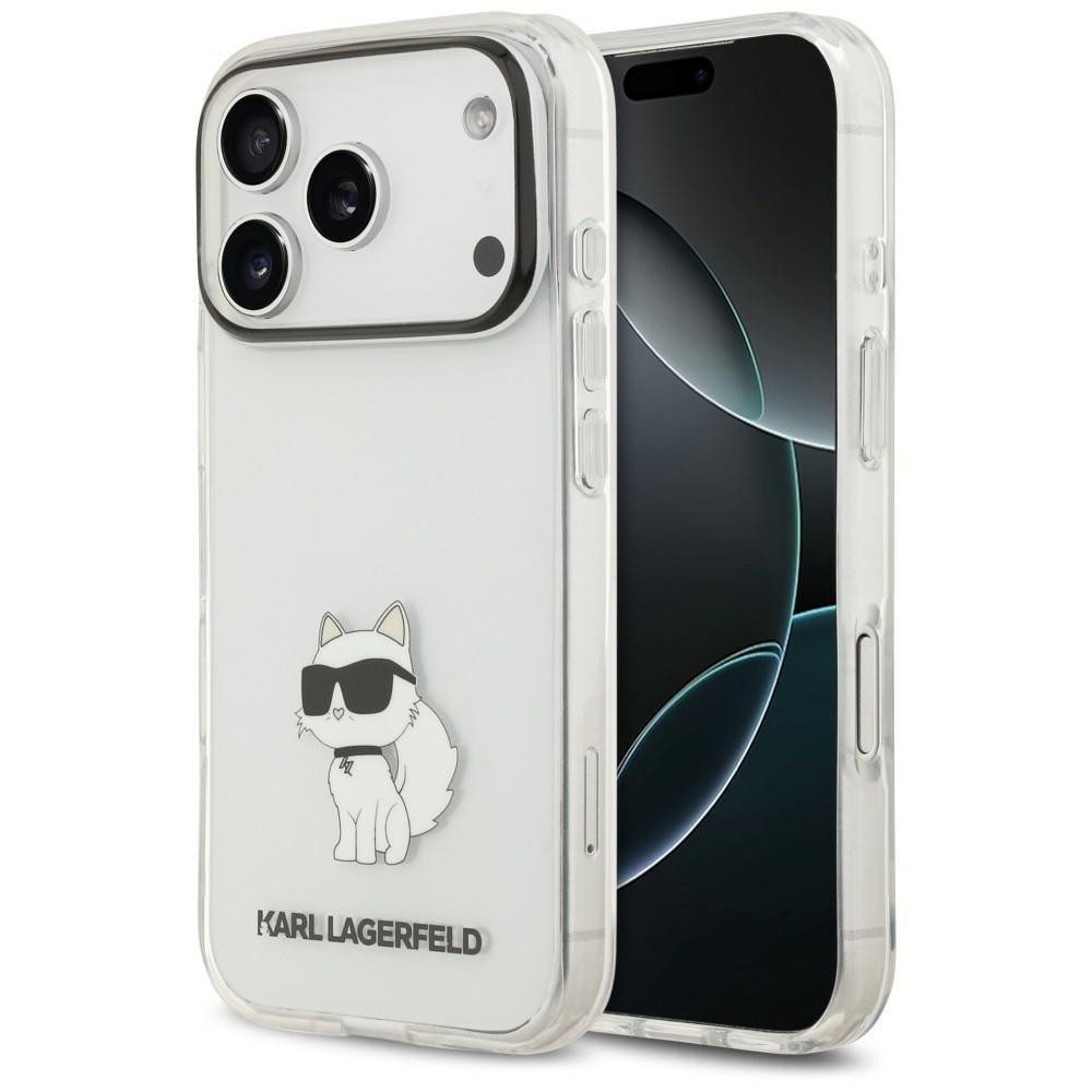 Karl Lagerfeld IML NFT Choupette-etui til iPhone 18 Pro / 17 Pro – gennemsigtigt