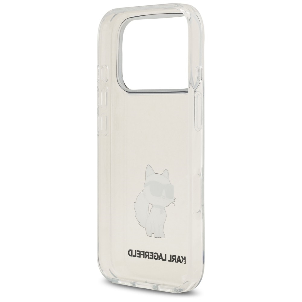 Karl Lagerfeld IML NFT Choupette-etui til iPhone 18 Pro / 17 Pro – gennemsigtigt