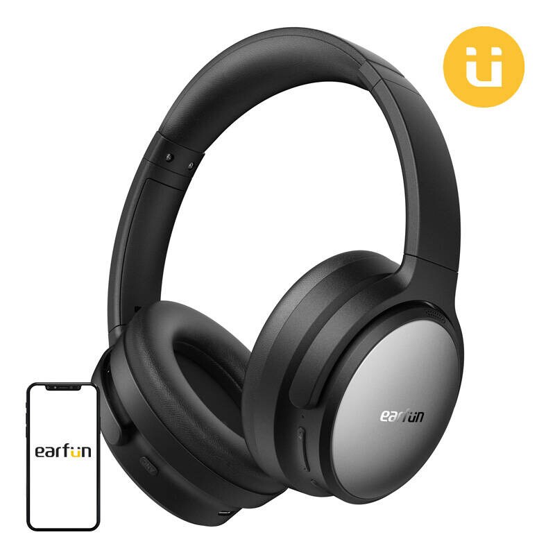 Earfun Tune Pro trådløse hovedtelefoner (sort)
