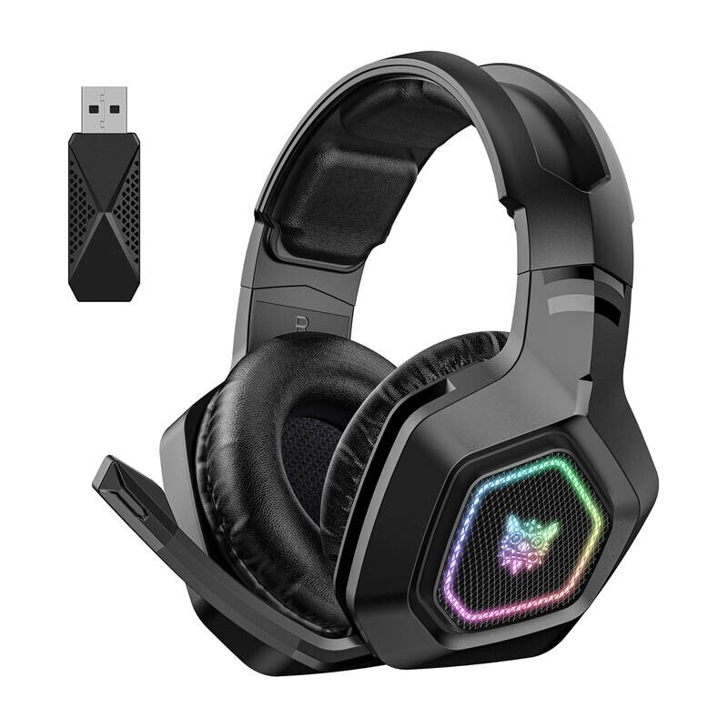 Onikuma B100 gaming-hovedtelefoner (sort)
