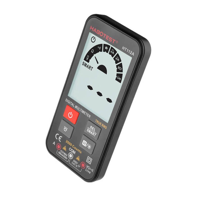 Digitalt universalmultimeter Habotest HT112A True RMS