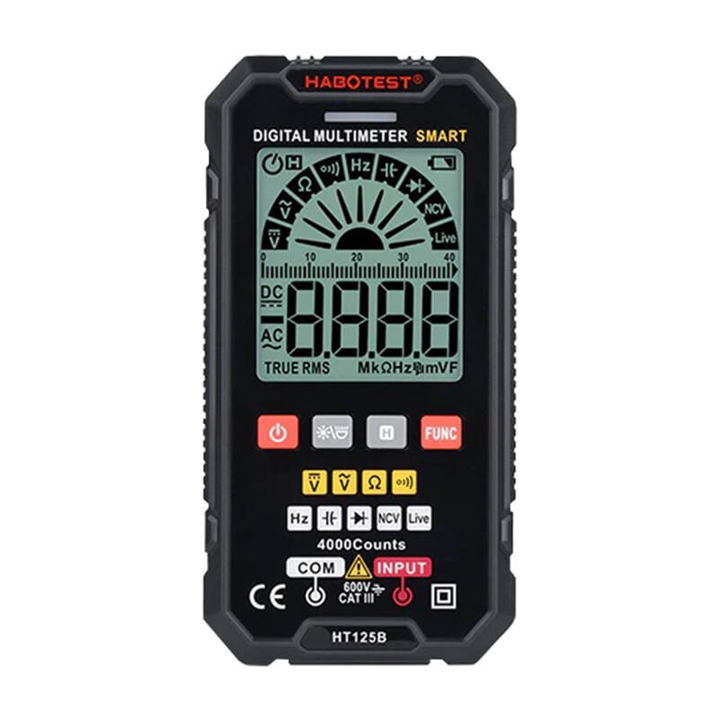 Digitalt universalmultimeter Habotest HT125B