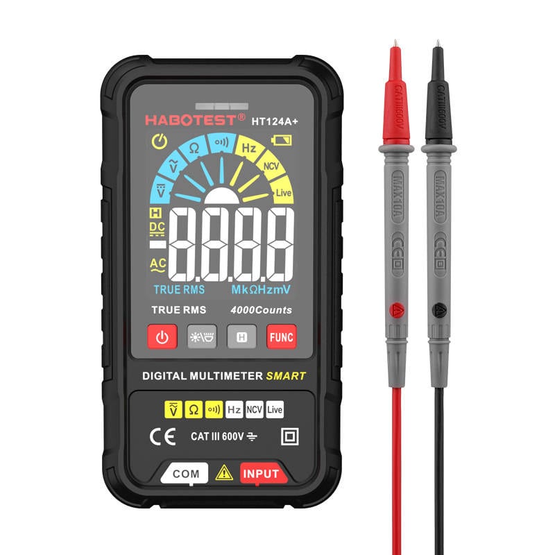 Habotest HT124A+ digitalt universalmultimeter